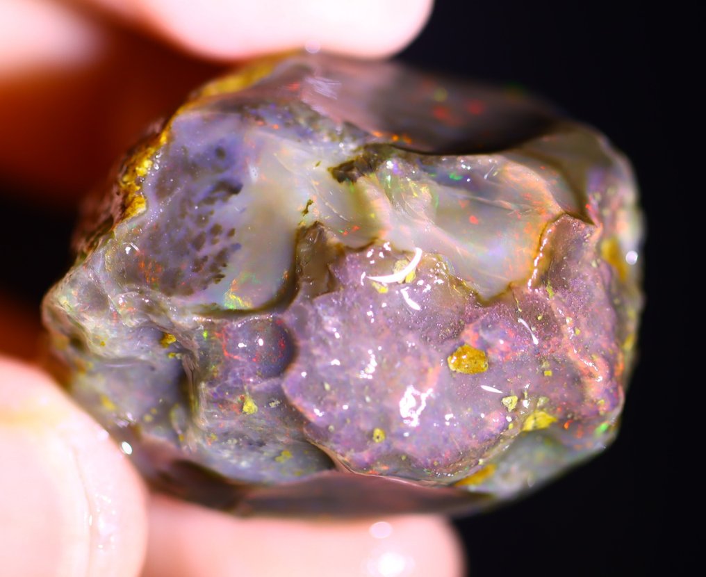 97,9 ct - Φυσικός Μαύρος Οπαλός Σκληρό - Δείτε το βίντεο!- 19.58 g #4.3