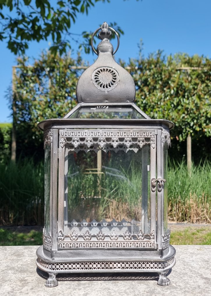 灯笼 - 玻璃, 金属, 铁 #1.0