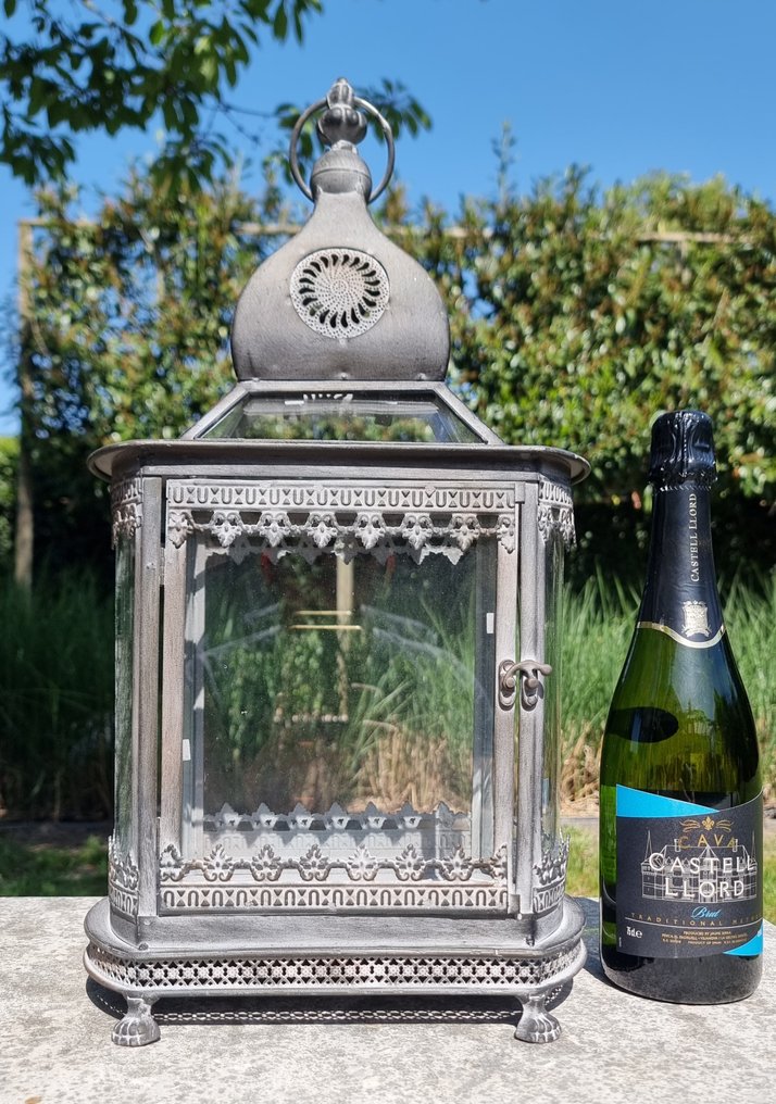 灯笼 - 玻璃, 金属, 铁 #4.3