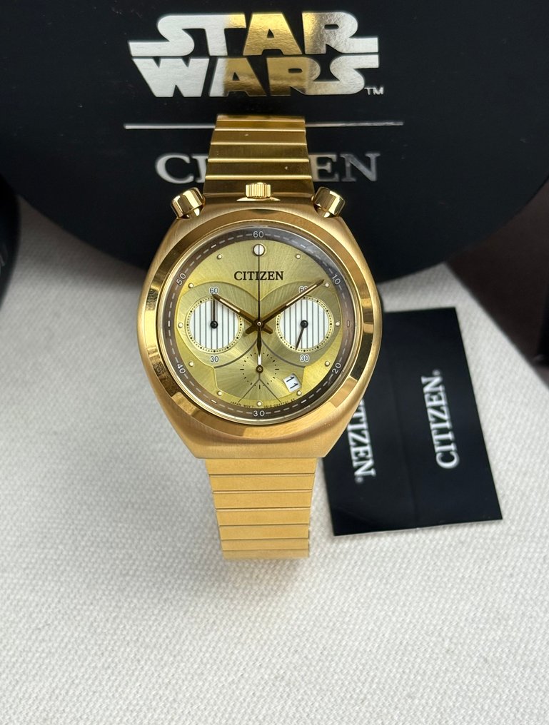 Citizen - Star Wars C-3PO Bullhead Chronograph Date - χωρίς τιμή ασφαλείας - AN3662-51W - Άνδρες - 2020+ #1.0