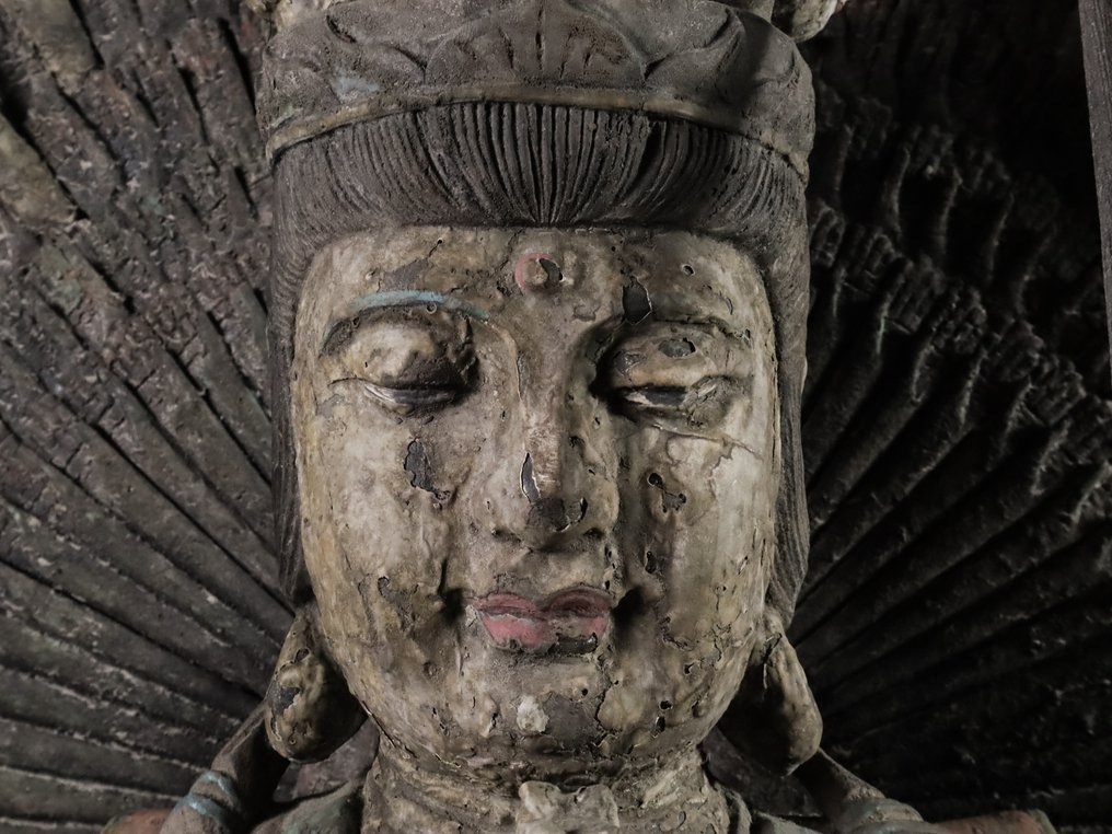 Sculpture of Thousand-Armed Kwan Yin (千手観音菩薩坐像) - Άγαλμα Ξύλο - Ιαπωνία - 19ος αιώνας #2.1