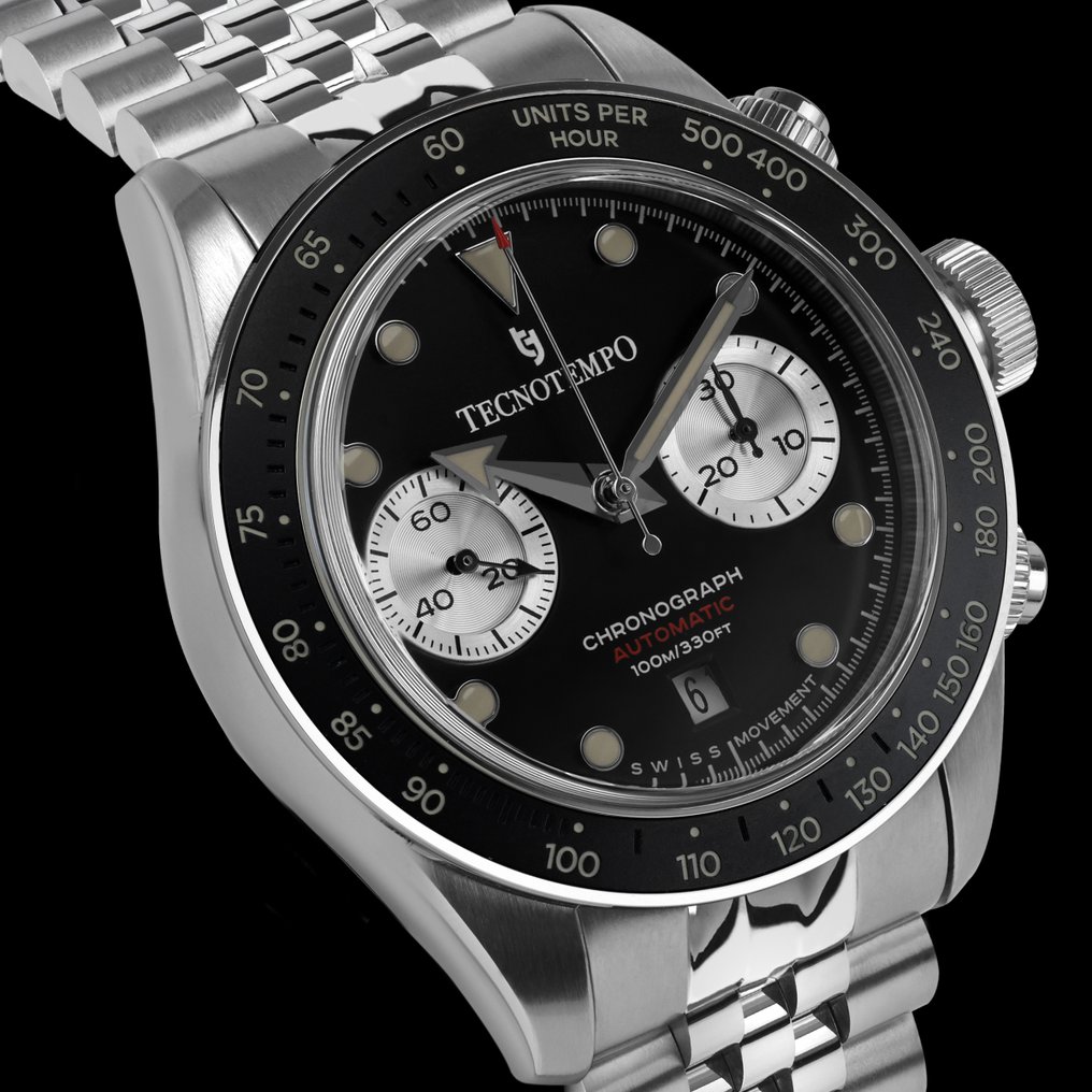 Tecnotempo - Automatic "MECA CHRONO" - Limited Edition - - TT.100MC.SB - Herre - 2020+  #1.0