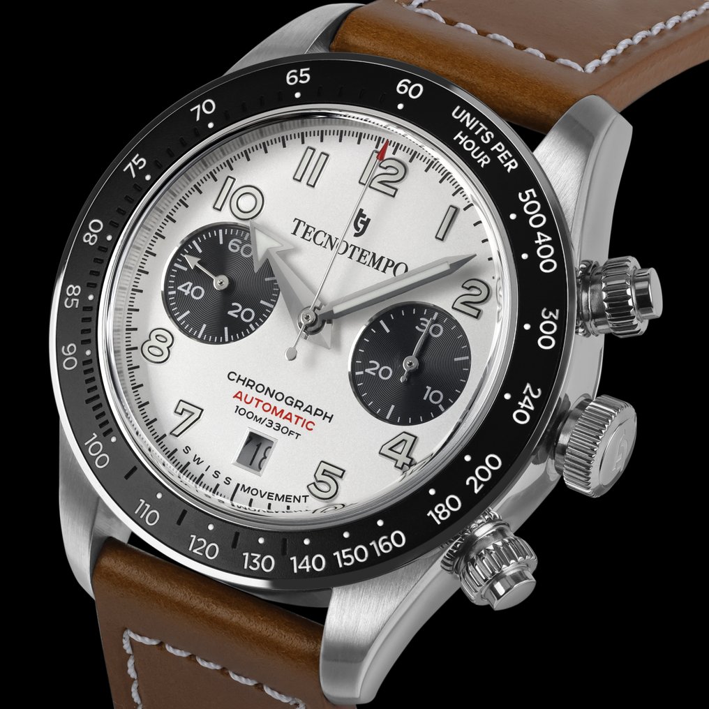 Tecnotempo - Chronograph  Automatic - "MECA CHRONO" - Limited Edition - - No Reserve Price - TT.100MC.LW - Men - 2020+  #1.0
