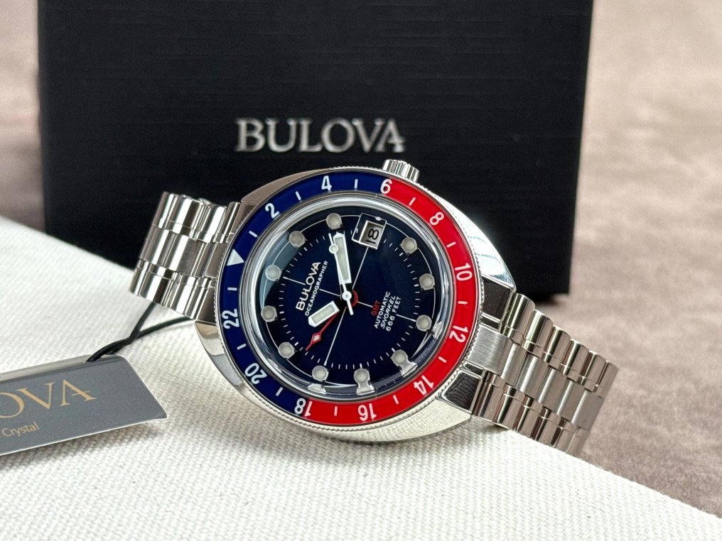 Bulova - Oceanographer Snorkel Automatic Date GMT - 96B405 - 男士 - 2020+  #3.2