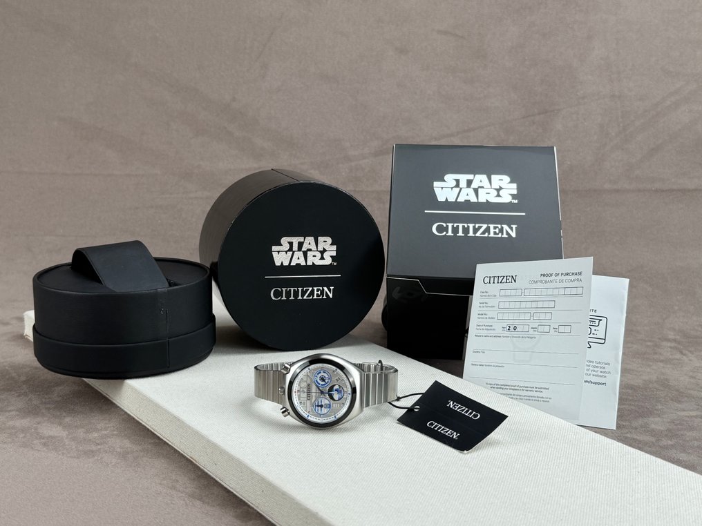 Citizen - Star Wars R2- D2 Bullhead Chronograph Date - Nincs minimálár - AN3666-51A - Férfi - 2020+  #2.1