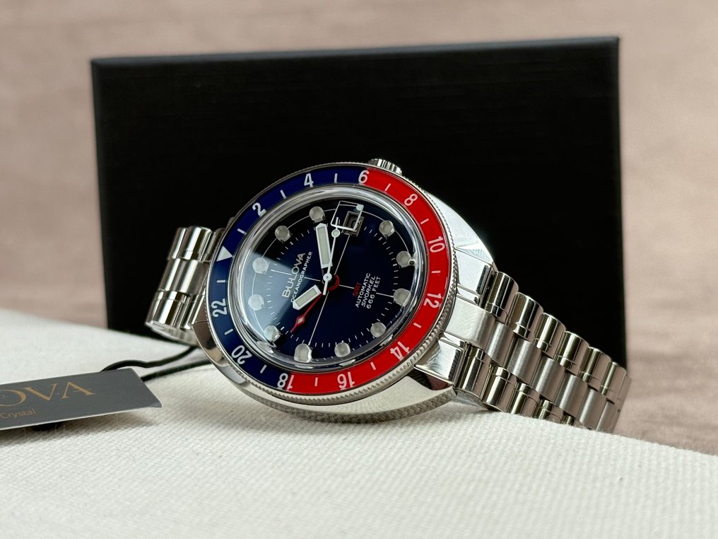 Bulova - Oceanographer Snorkel Automatic Date GMT - 96B405 - 男士 - 2020+  #4.3