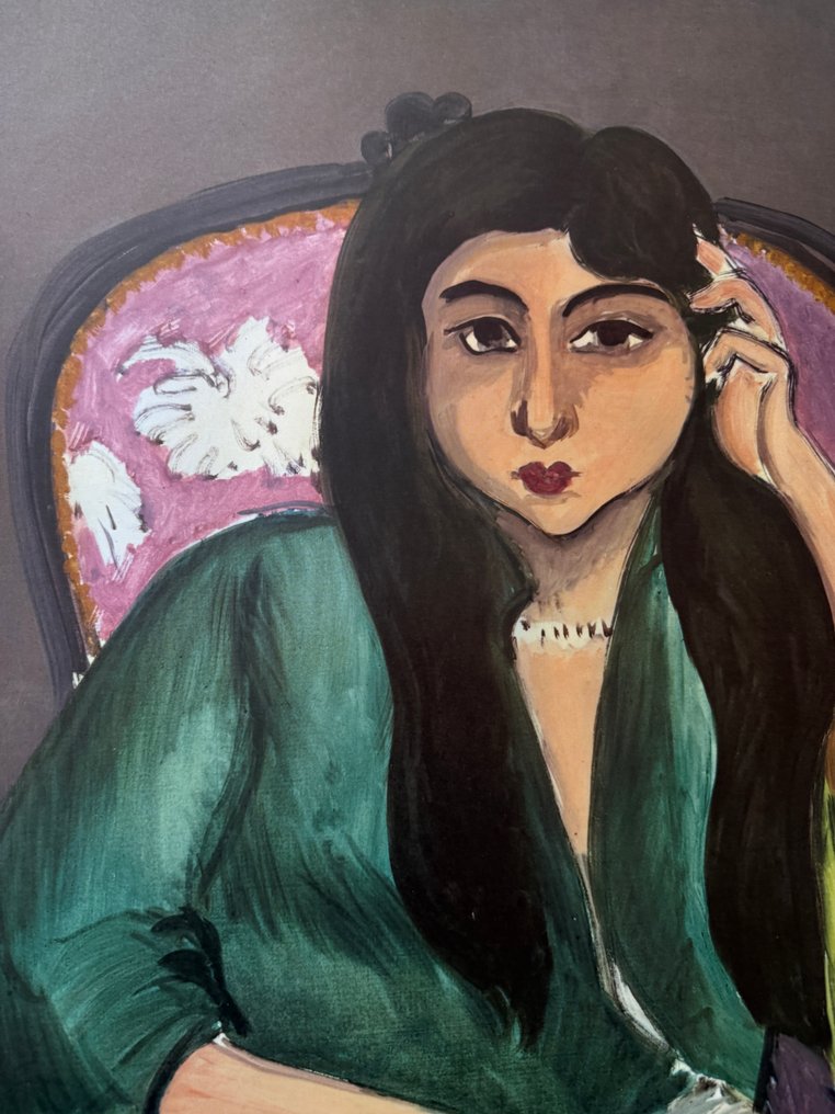 Henri Matisse (1869-1954) - Jeune femme assise dans un fauteuil rouge, 1936 #4.3