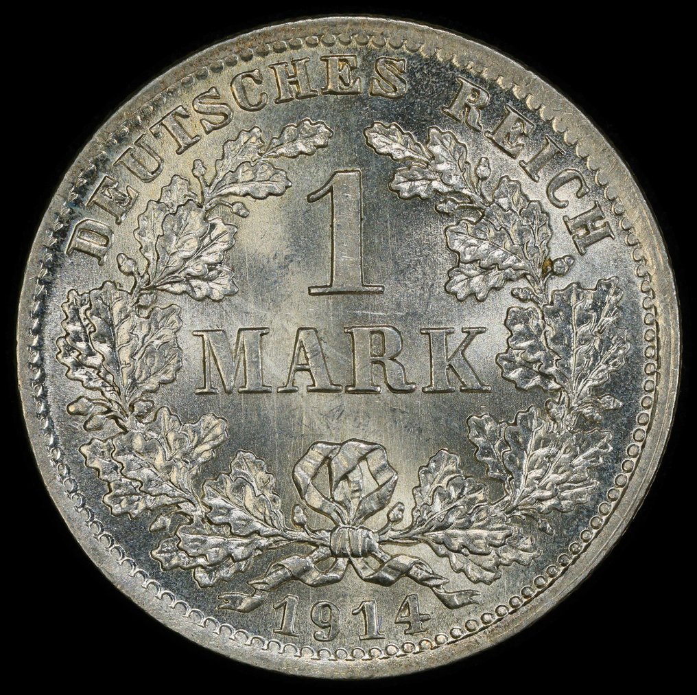 Germania, Impero Guglielmo II. 1 Mark 1914 - PCGS MS66 (Munich) #2.1