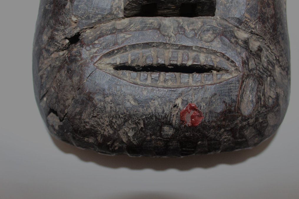 Large wooden shamanic mask - Himalaya - Nepal #2.1