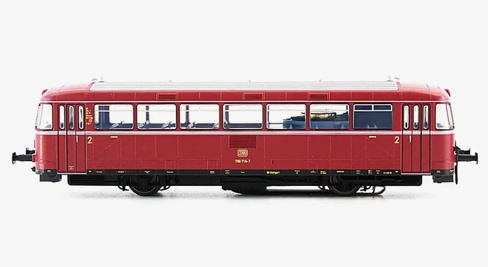 Märklin H0 - 39980 - Model train (1) - Series 798 and 998, sound, tested, top maintained - DB #2.1