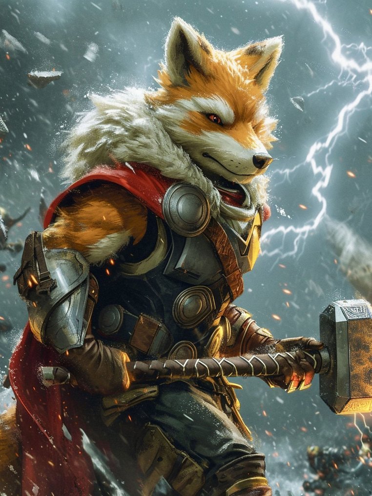 Canvas Fit - Alberto Ricardo - "Fox McCloud: El Comandante del Cielo Pintado" #1.0