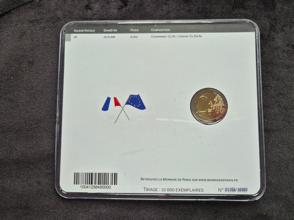 Frankrijk. 2 Euro 2015 "30 Ans Drapeau Européen"  (Zonder Minimumprijs) #1.0