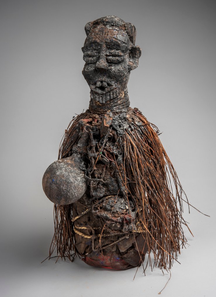 Figura fetiș - Oaie - Togo - Fetiș de altar voodoo #1.0