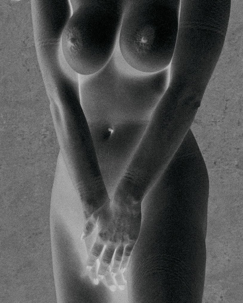 Craig Morey - Dita Von Teese Nude (2001) Negative Reversal Print #1.2