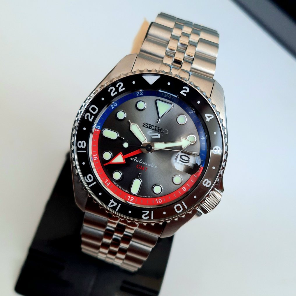 Seiko - 5 GMT Black Automatic - χωρίς τιμή ασφαλείας - SSK019J1 - Άνδρες - 2022 #2.1