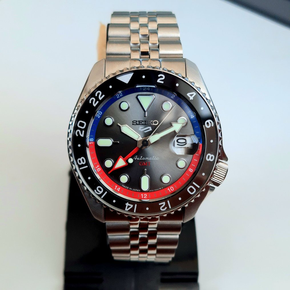 Seiko - 5 GMT Black Automatic - χωρίς τιμή ασφαλείας - SSK019J1 - Άνδρες - 2022 #1.0