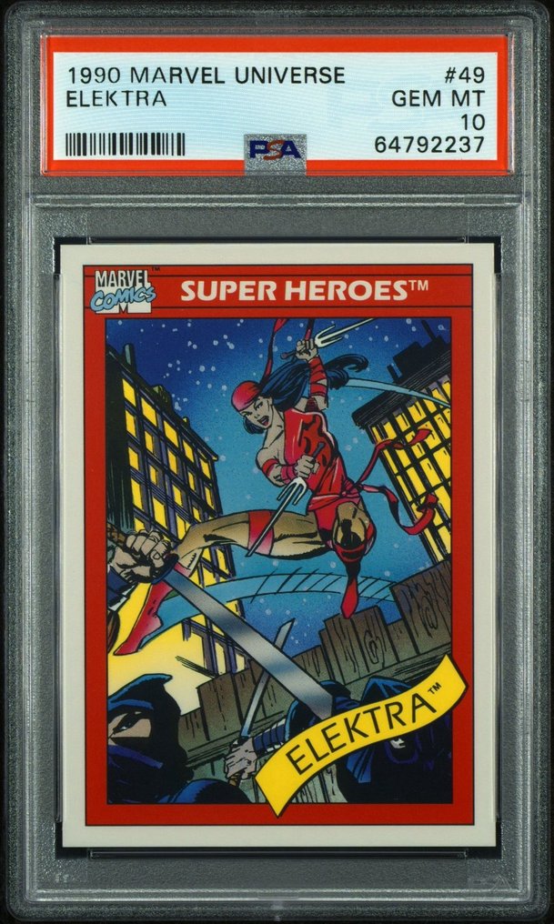Marvel - 1 Graded card - Marvel Superstars - PSA 10 #1.0