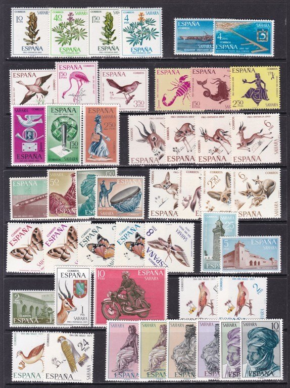 西属撒哈拉沙漠 1953/1975 - 非常先进的收藏 #3.2