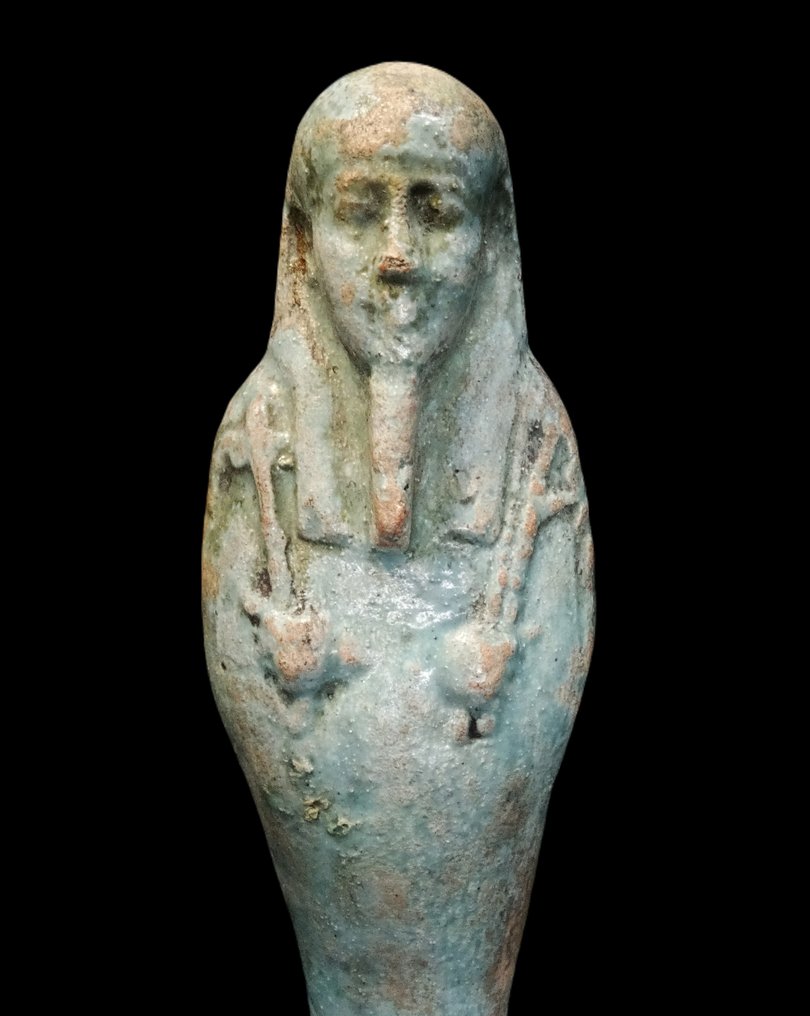 Égypte ancienne - Grand Ouchebti - 664/332 BC - 17,2 cm #1.0