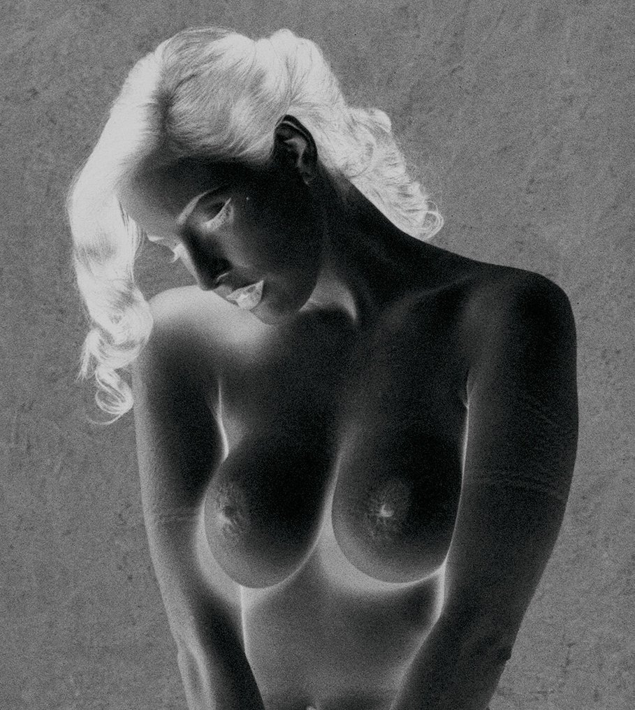 Craig Morey - Dita Von Teese Nude (2001) Negative Reversal Print #2.1