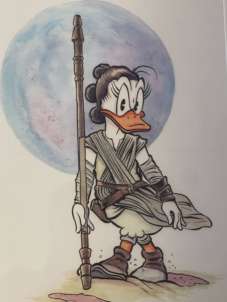 Patrick Block - Daisy Rey - framed and matted limited-edition print #4.3