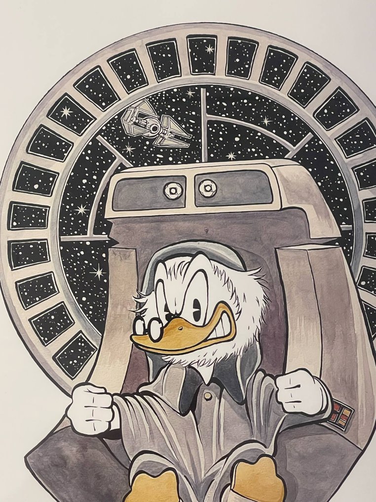 Patrick Block - Emperor Glompatine - framed and matted limited-edition print #4.3