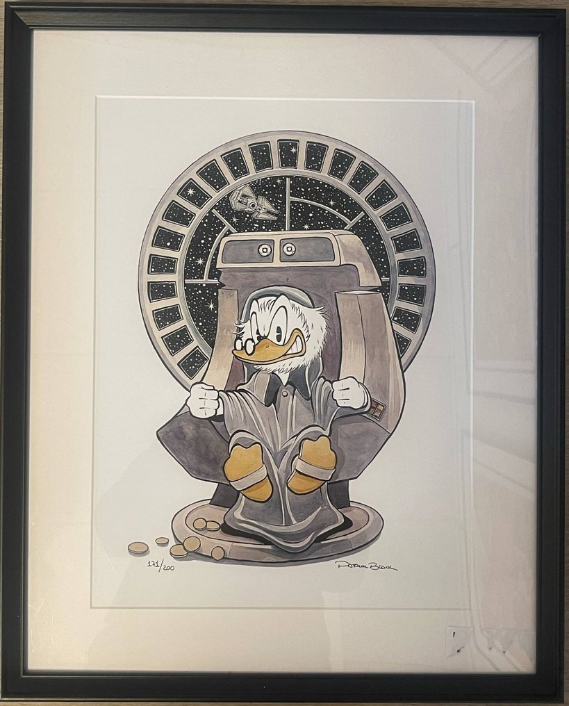 Patrick Block - Emperor Glompatine - framed and matted limited-edition print #1.0