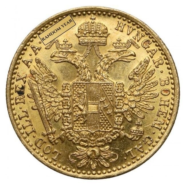 Autriche. 1 Ducat Austria 1 Ducat Gold Coin (Random Year) #1.0