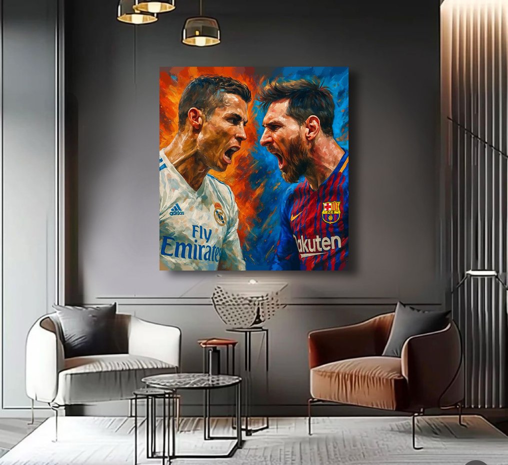 Alberto Ricardo (XXI) - El Grito Eterno: Duelos de Dioses. Messi y Ronaldo #1.0