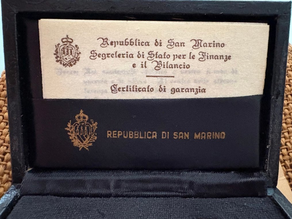 圣玛利诺. 1 Scudo / 2 Scudi 1975  (没有保留价) #2.1