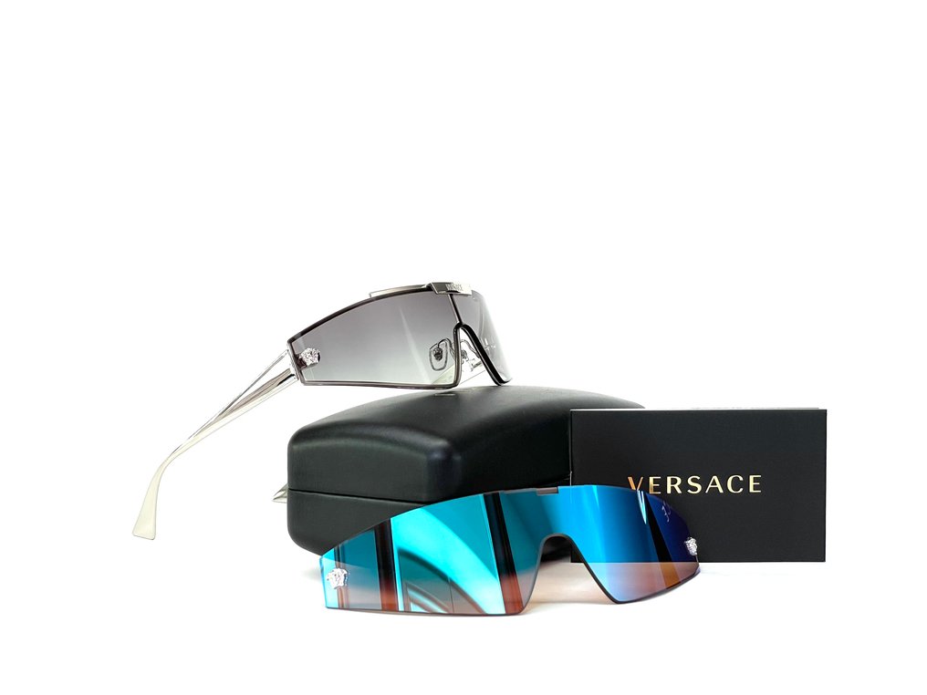 Versace - OVE2265-1001/11, Cat:*2N, Special Interchangeable lens model, Signature 3D Medusa ornaments *New - 墨鏡 #2.1