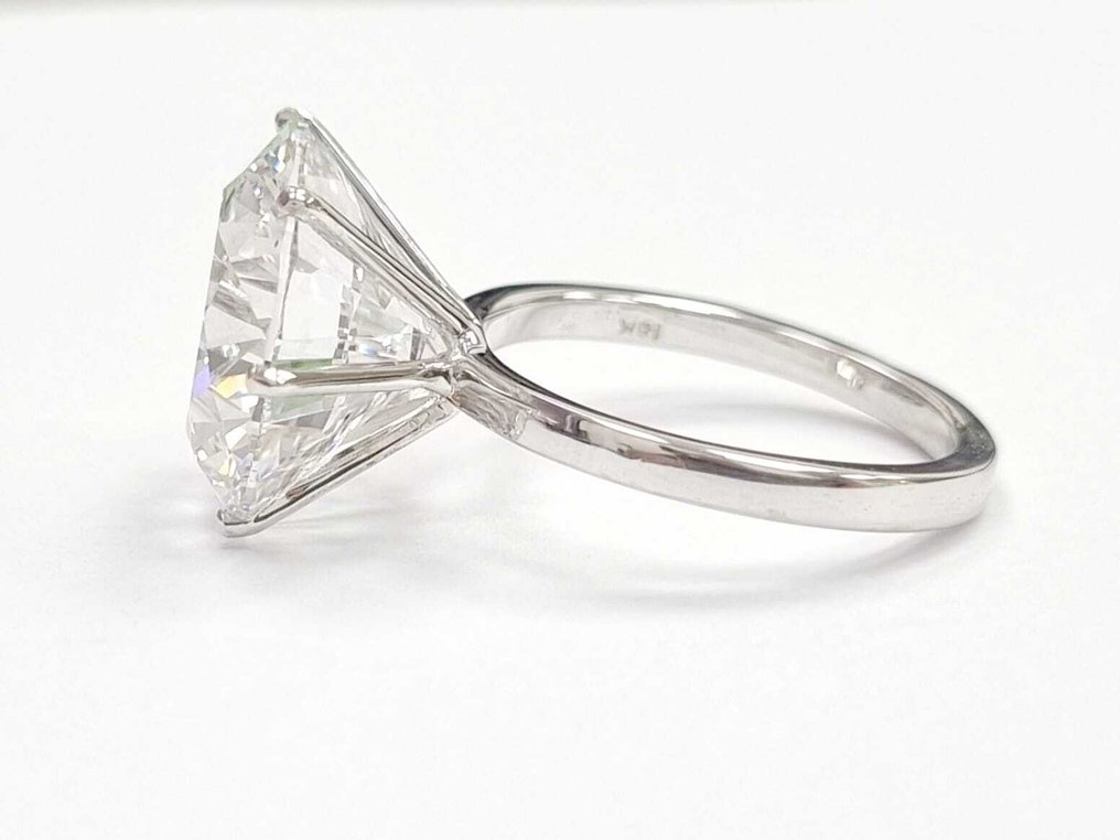 Δαχτυλίδι αρραβώνων - 18 καράτια Λευκός χρυσός - 12.03ct. tw. Διαμάντι (Εργαστηριακής καλλιέργειας) #2.1