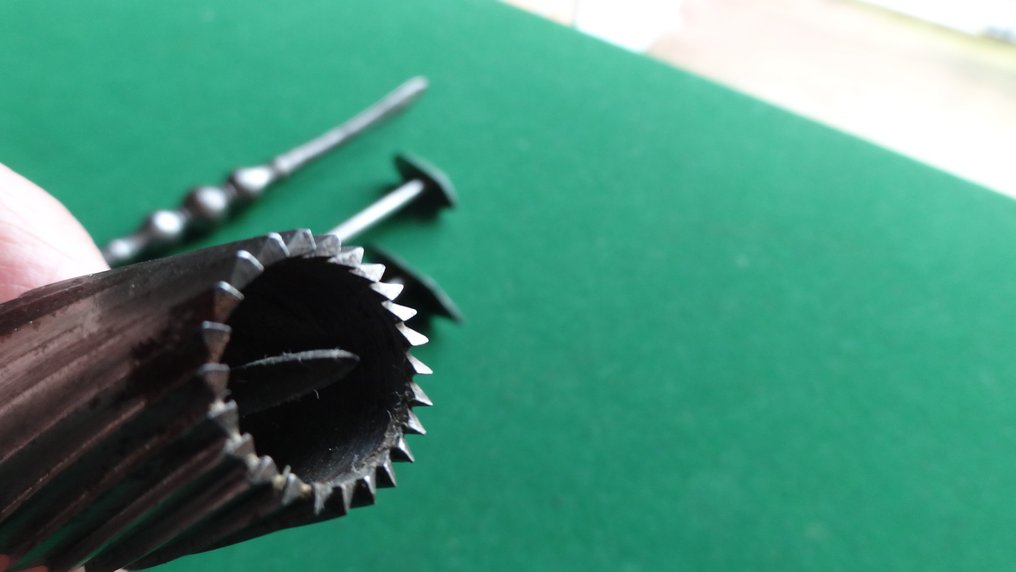 醫療器械 (4) - 烏木 - 古董穿孔器 #4.3