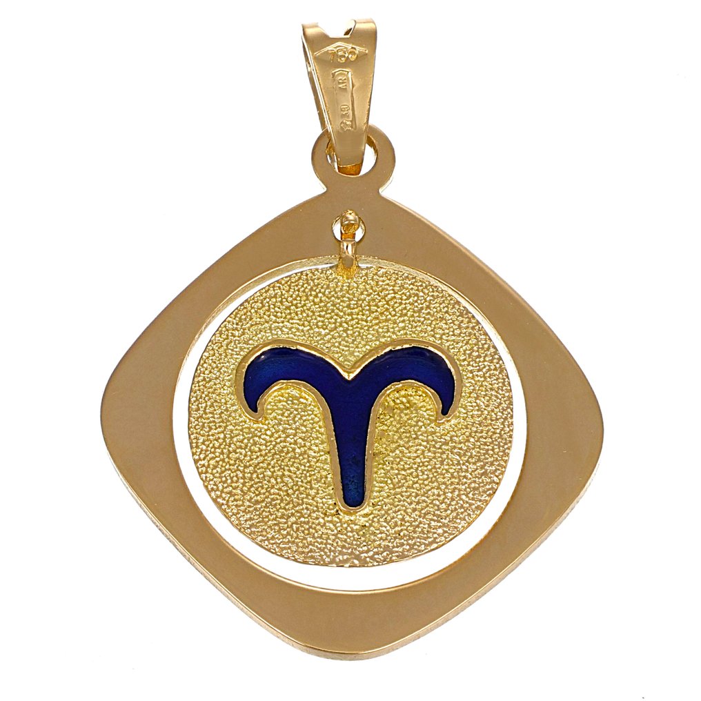 墜飾 - 18 克拉 黃金 #2.1