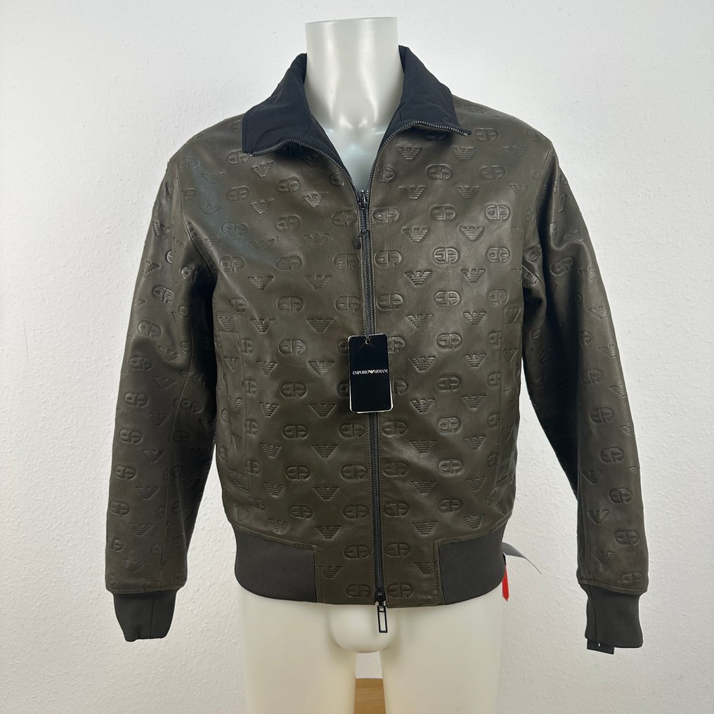 Emporio Armani - New with tag - Leather jacket - New with tags #1.0