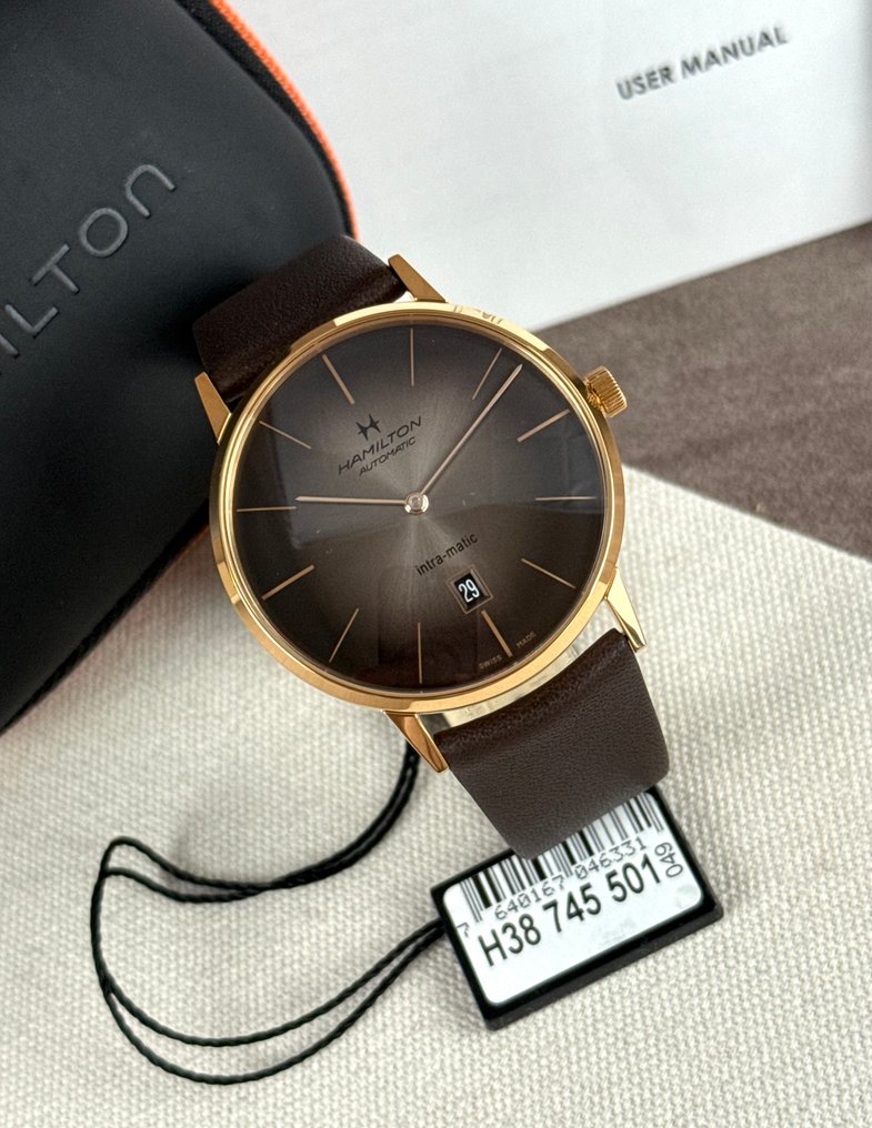 Hamilton - Intra-Matic Automatic Date - H38745501 - 男士 - 2020+  #1.0
