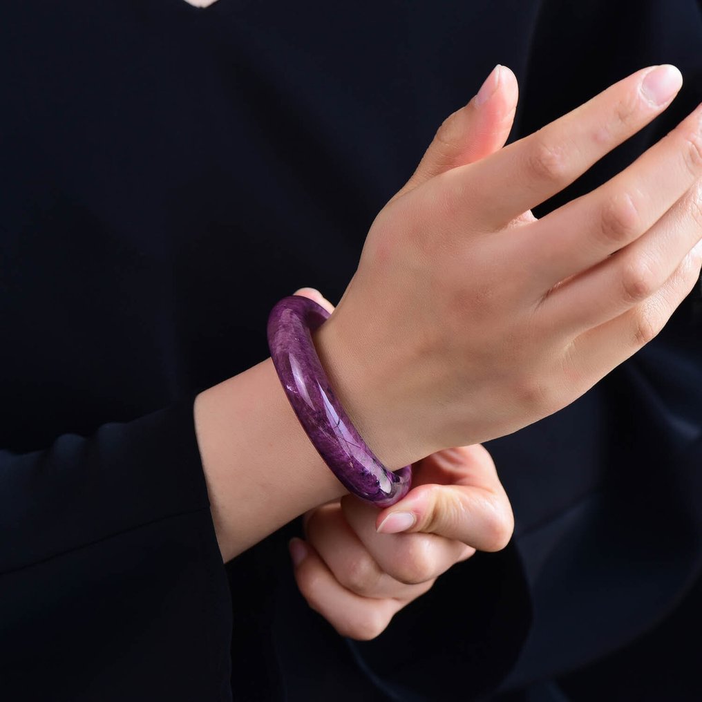 Πιστοποιημένο ALGT - Αποκλειστικό και Υψηλής Ποιότητας φυσικό ρουμπίνι βραχιόλι - Προσεκτικά κομμένο και γυαλισμένο από μια μονή πέτρα- 73.41 g #1.0