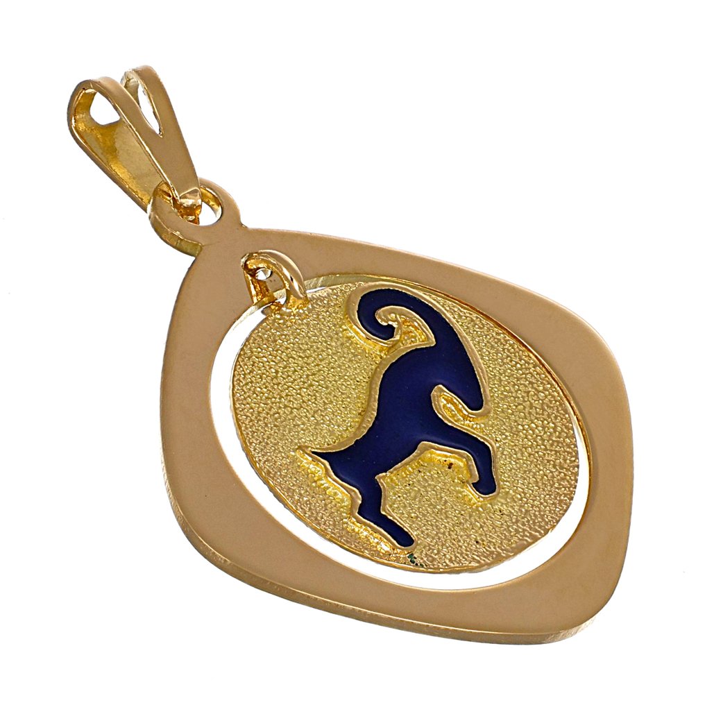 墜飾 - 18 克拉 黃金 #4.3