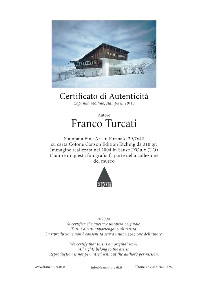 Franco Turcati - Capanna Mollino #2.1