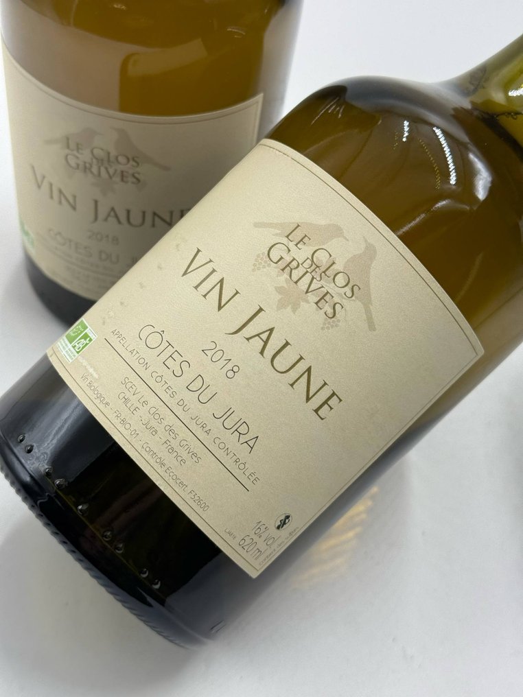 2018 Le Clos des Grives - Cotes du Jura Vin Jaune - 2 Clavelin (0,62l) #1.0