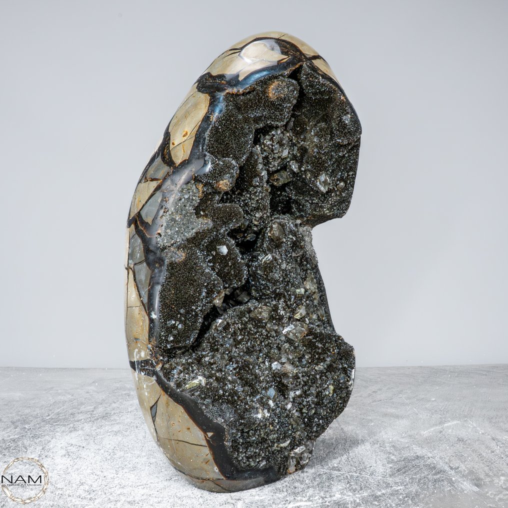 自然的隔膜晶簇带有方解石晶体 最高品质- 5410.33 g #2.1