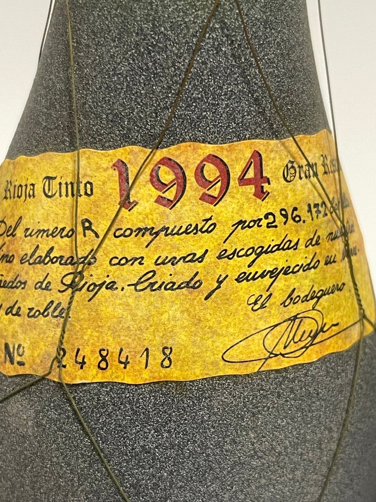 1994 & 1995 Bodegas Faustino I - Rioja Gran Reserva - 3 Bottles (0.75L) #3.2