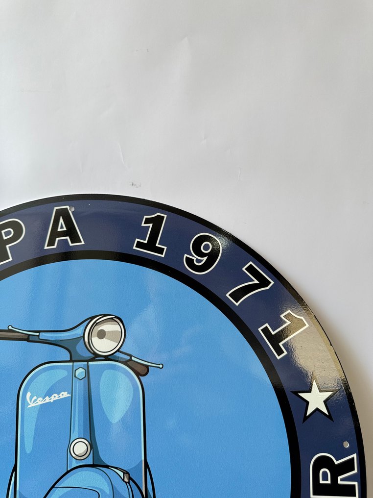 Sign - Vespa - Vespa 1971, SERVICE & REPAIR #4.3