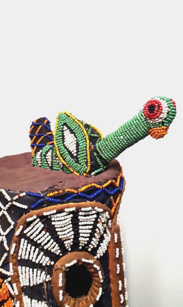 Masque éléphant, société secrète Kuosi - Bamileke - Cameroun #2.1