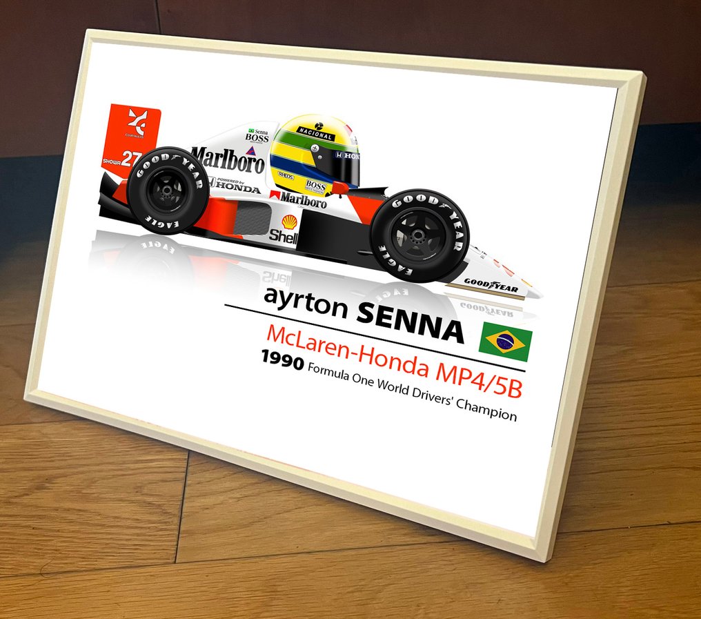 迈凯轮 - 埃尔顿·塞纳 - Quadro  #3.2