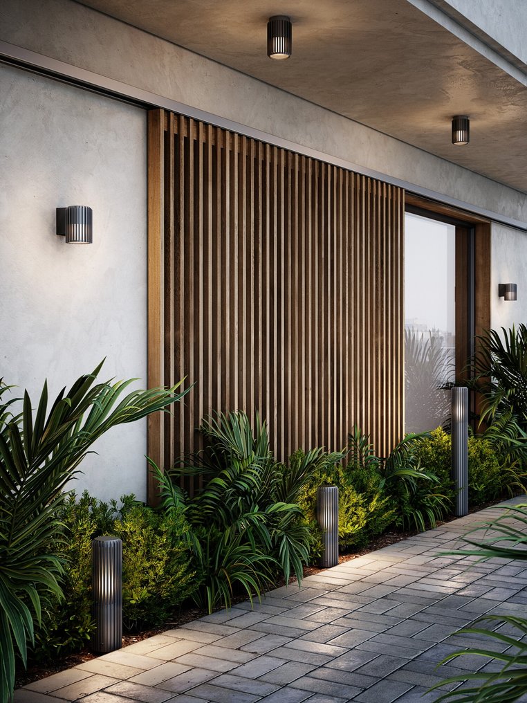 Nordlux - Jacob Jensen Design - Floor lamp (2) - Aludra 95 Garden Lamp - Aluminium, Plastic - 2 Items #4.3