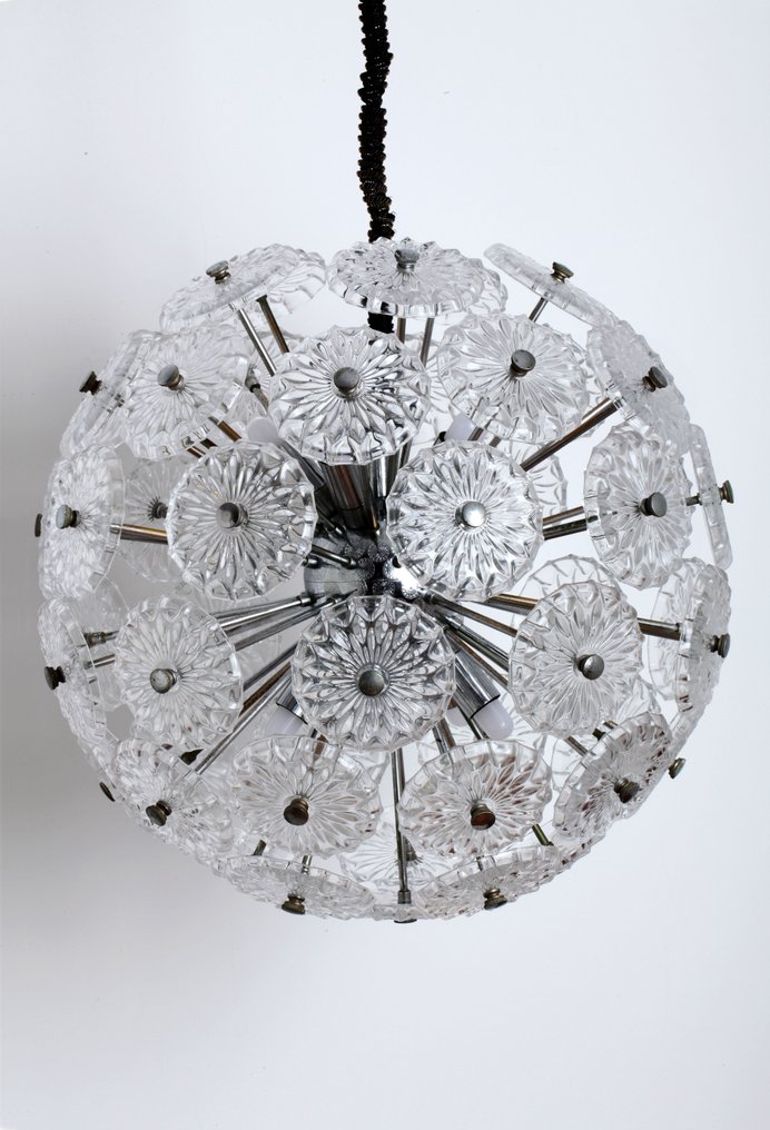 Lampada - Metallo, Cristallo - SPUTNIK #3.2