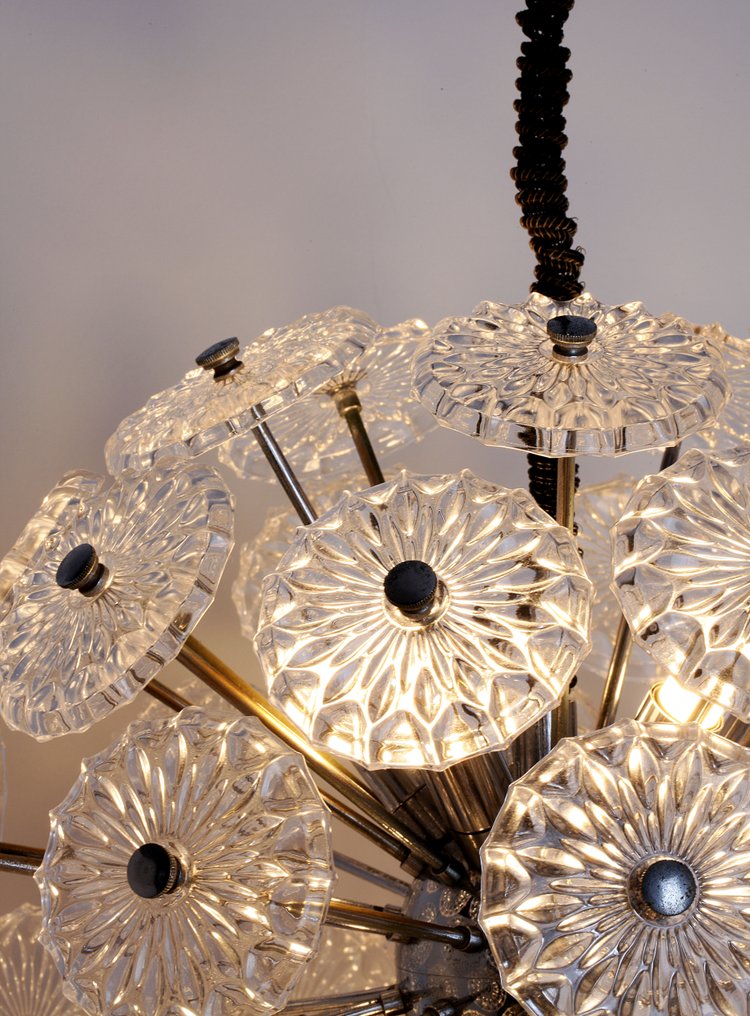 Lampada - Metallo, Cristallo - SPUTNIK #2.1