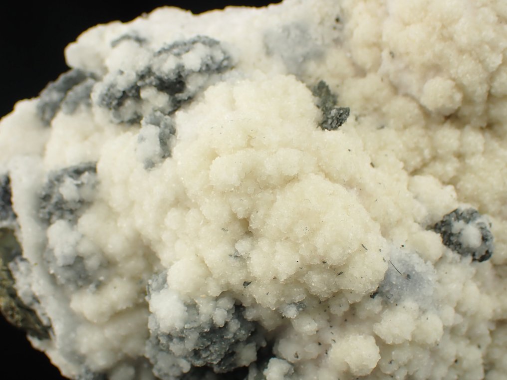 Rhodochrosite con Pirottite e Calcitio UV Cluster di cristallo - Altezza: 120 mm - Larghezza: 80 mm- 461 g #2.1