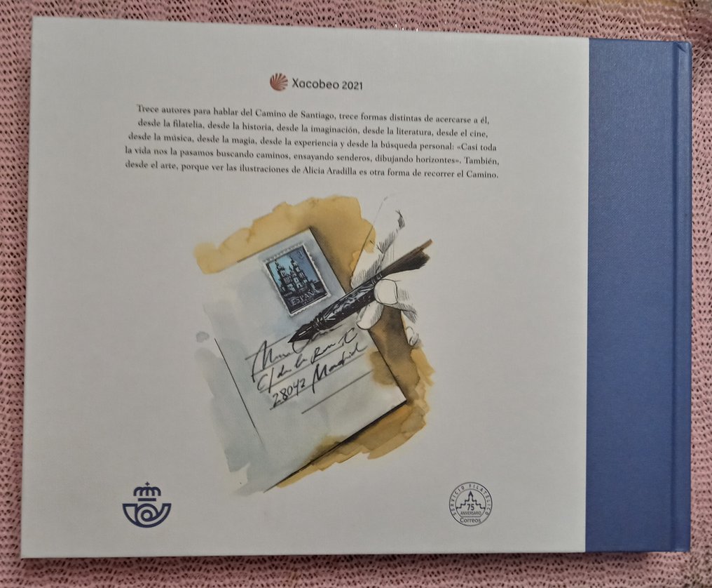 Spain 2021 - The Way of Saint James Stamp to Stamp 'Xacobeo' 2021 - 1000 unidades numeradas #3.2